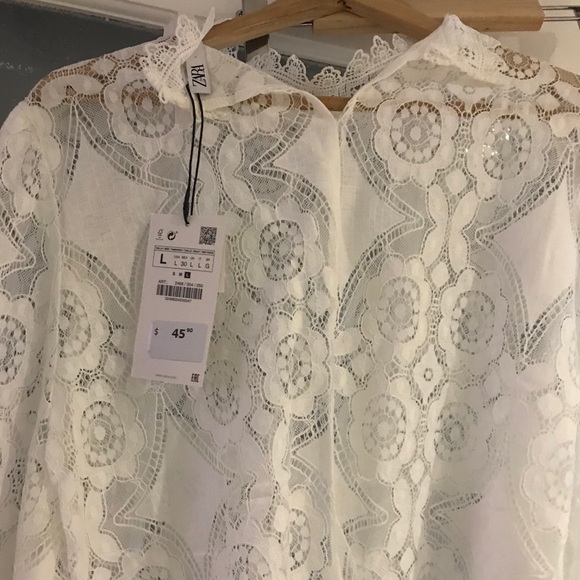 Zara lace top - Picture 3 of 3